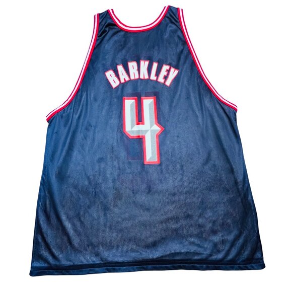 Houston Rockets Champion NBA Jersey #4 Navy/White XL Mesh Mens Tank Top With Tag - Picture 7 of 16